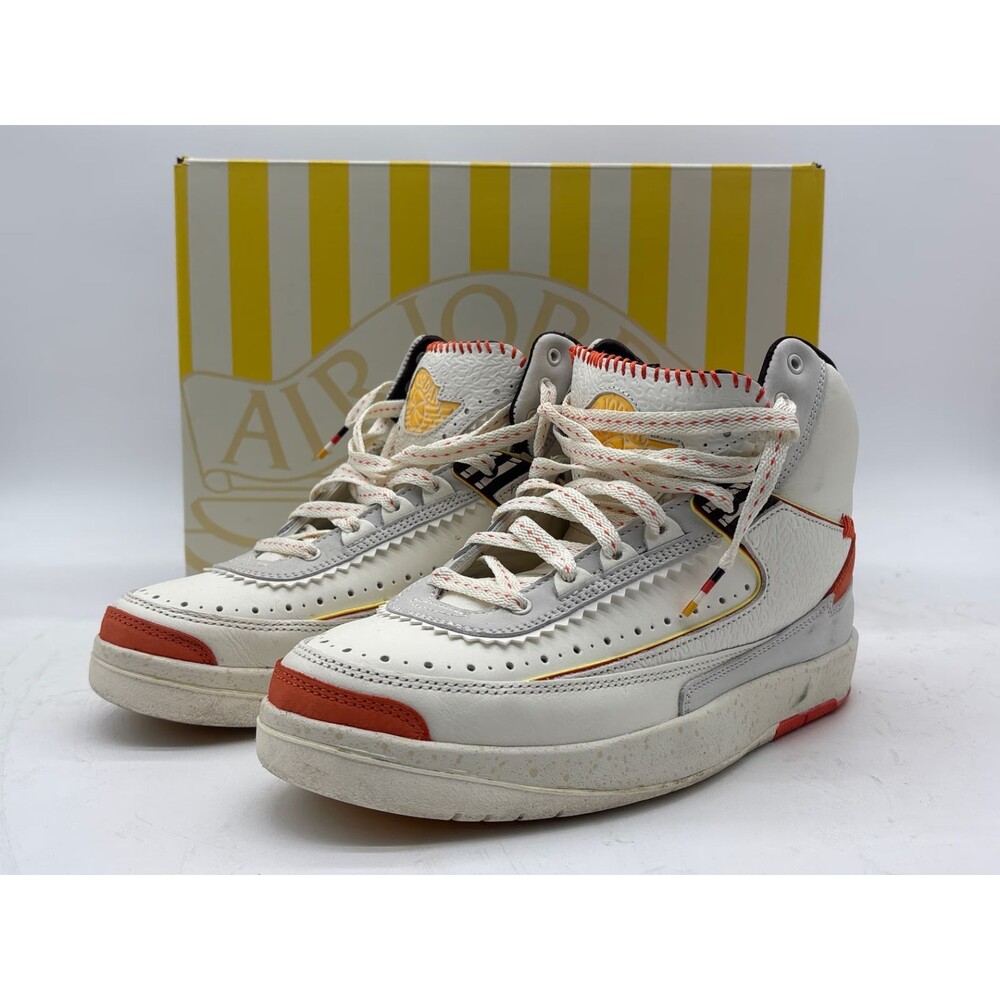 Air Jordan 2 Retro SP Maison Chateau Rouge Sail Orange DO5254-180 Mens Size 7